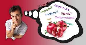 pomegranate carbohydrates