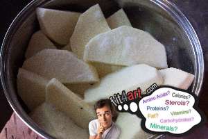 boiled yam fat