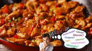how many calories are in a chinese kung pao chicken