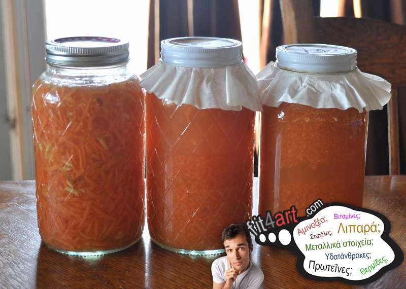 Τι λιπαρά έχει ο χυμός καρότου σε κονσέρβα; τι λιπαρα εχει ο χυμος καροτου σε κονσερβα