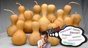 what vitamins are in a gourd