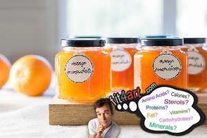 orange marmelade fat
