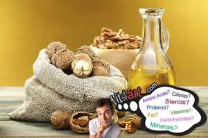 the walnut oil fat