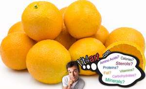 what vitamins are in a valencia orange